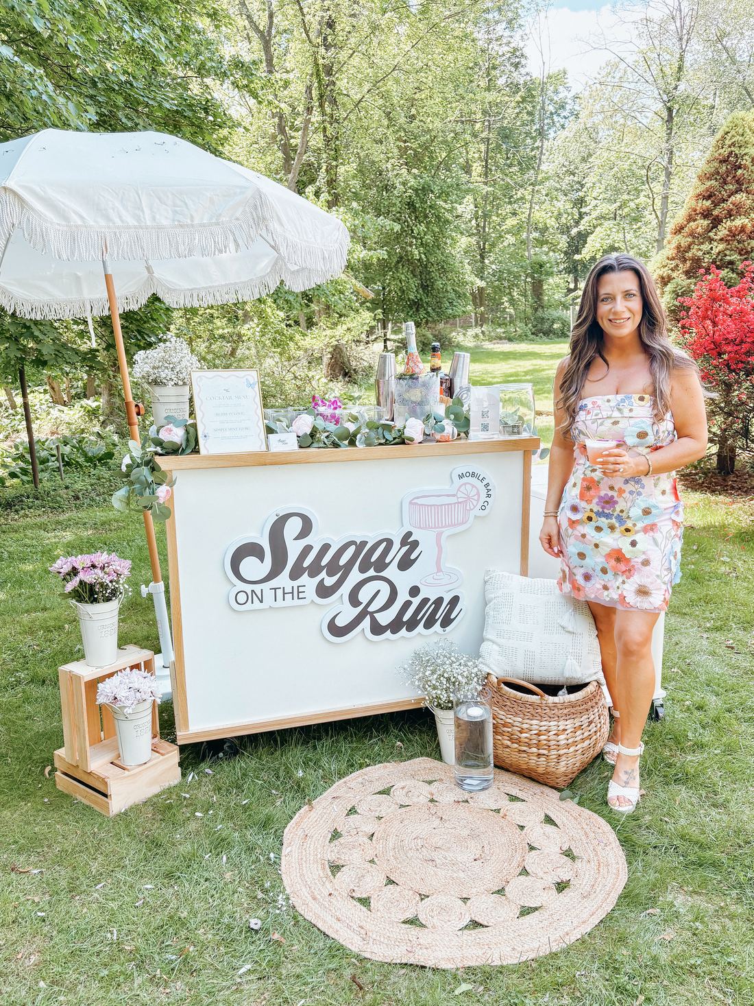 cocktail bar service — Sugar On The Rim mobile bar in New Jersey