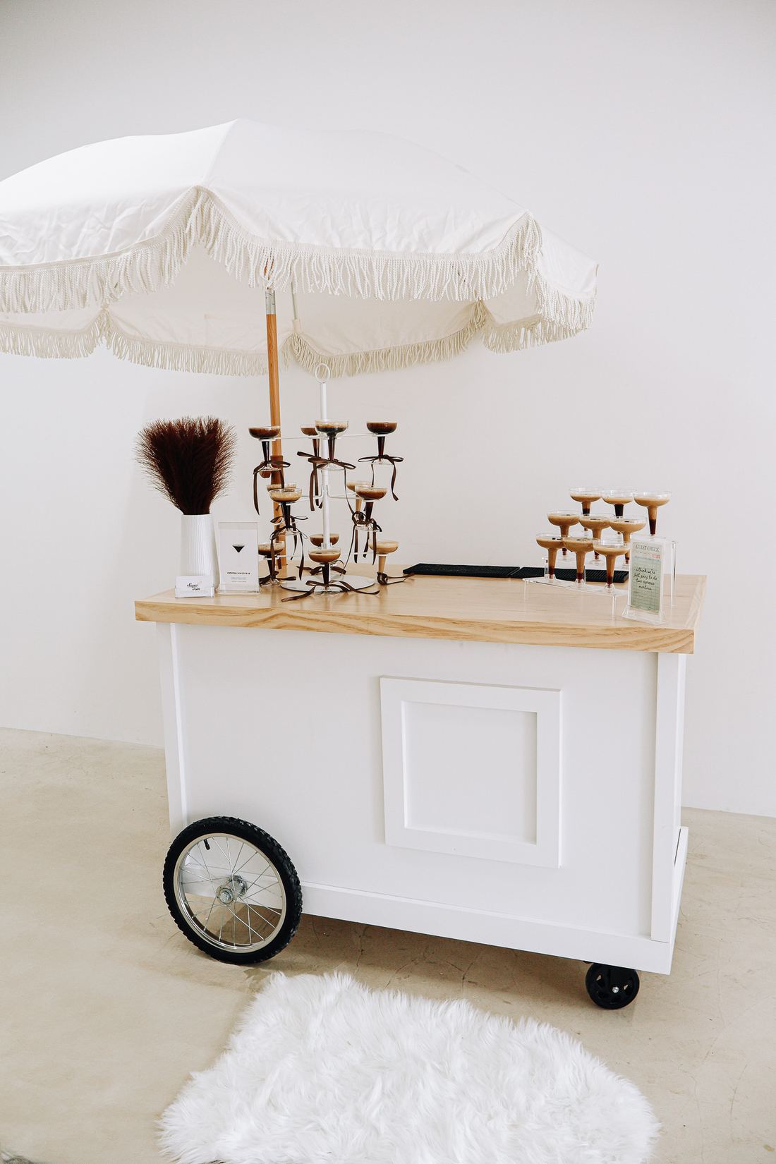 styled cocktail bar — Sugar On The Rim mobile bar in New Jersey