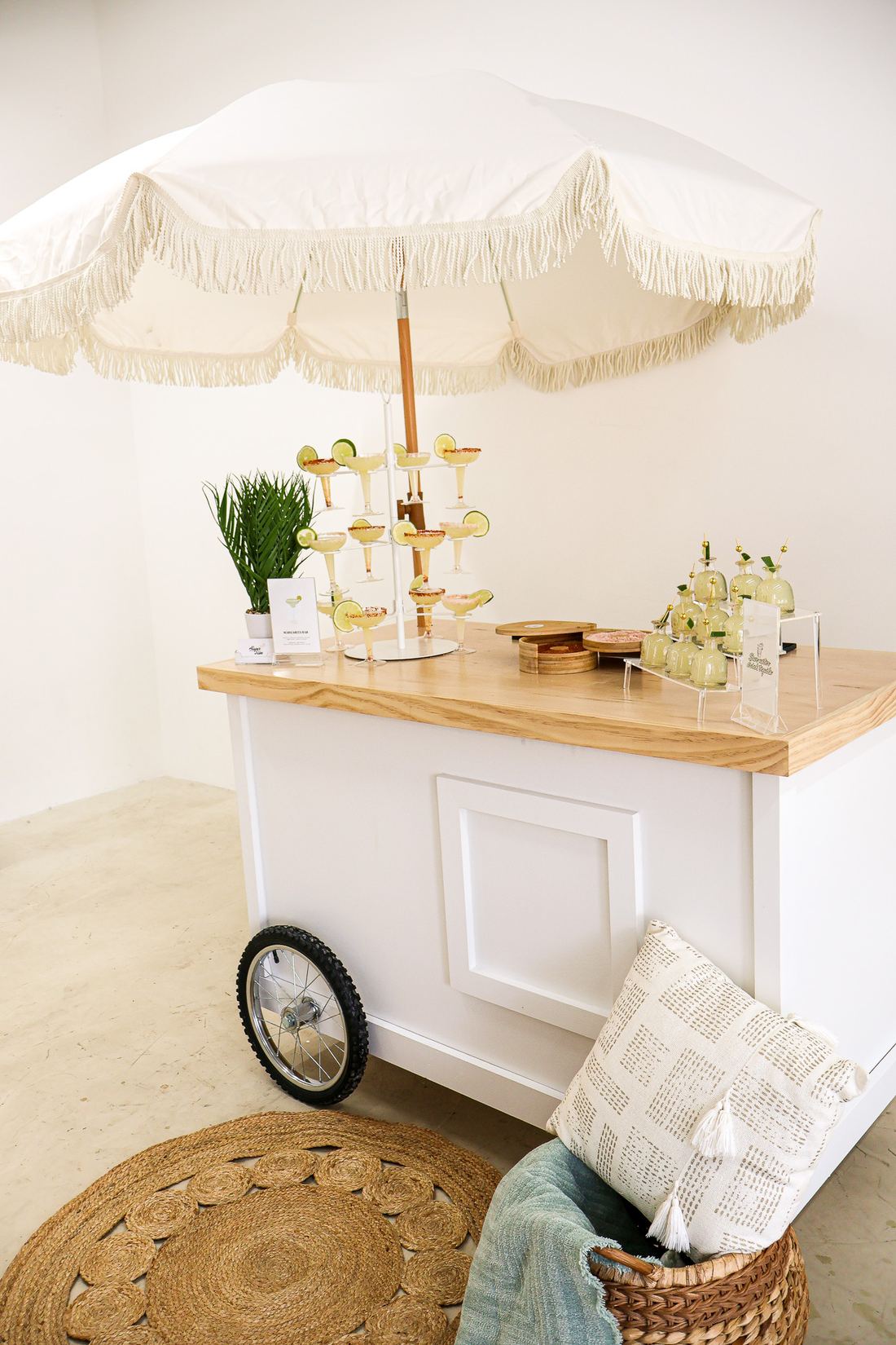 custom mobile cocktail bar setup — Sugar On The Rim mobile bar in New Jersey