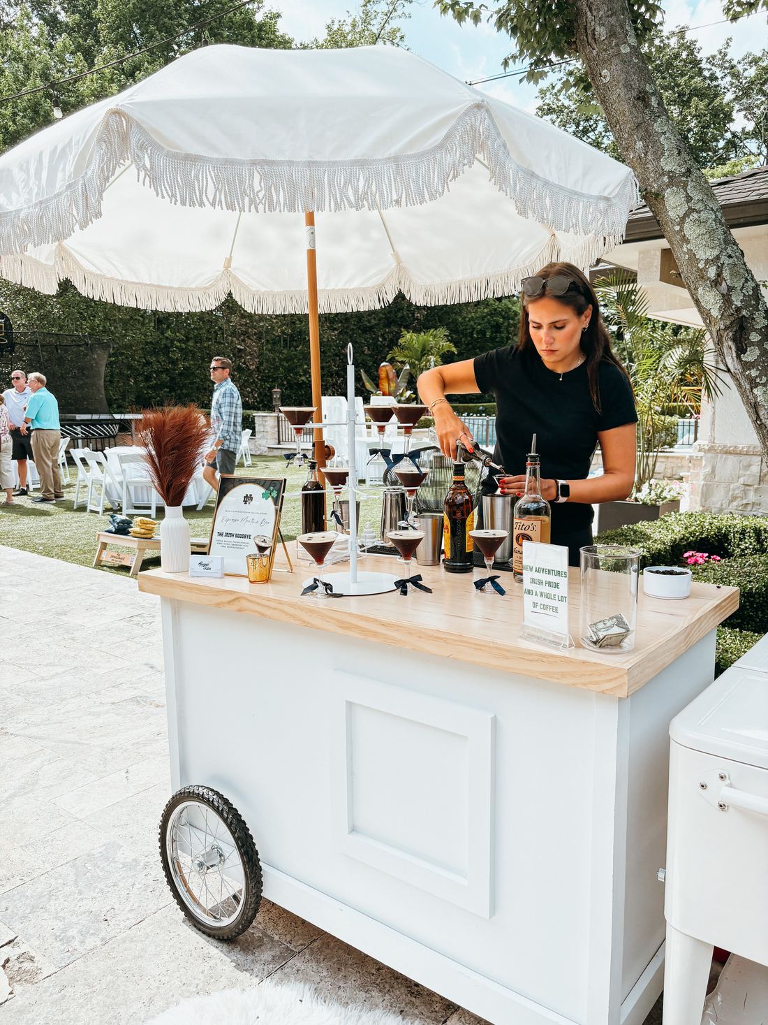 custom mobile cocktail bar setup — Sugar On The Rim mobile bar in New Jersey