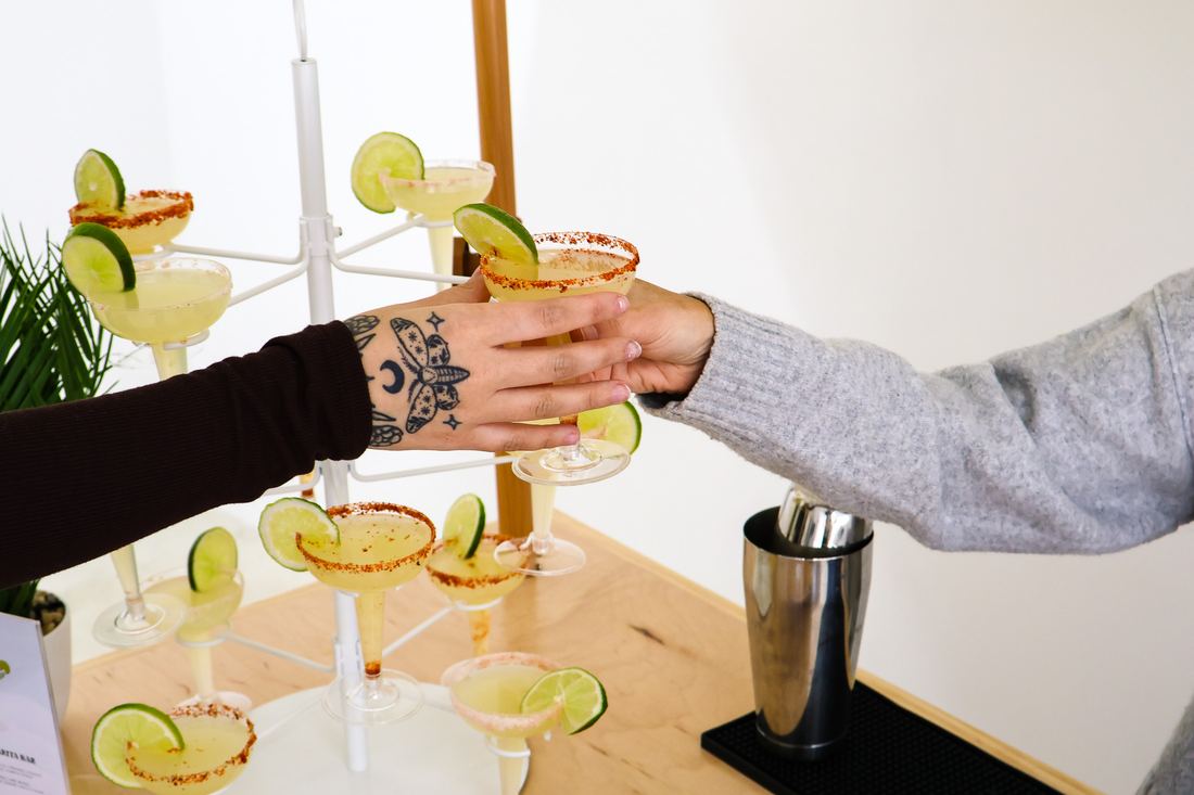 styled cocktail bar — Sugar On The Rim mobile bar in New Jersey