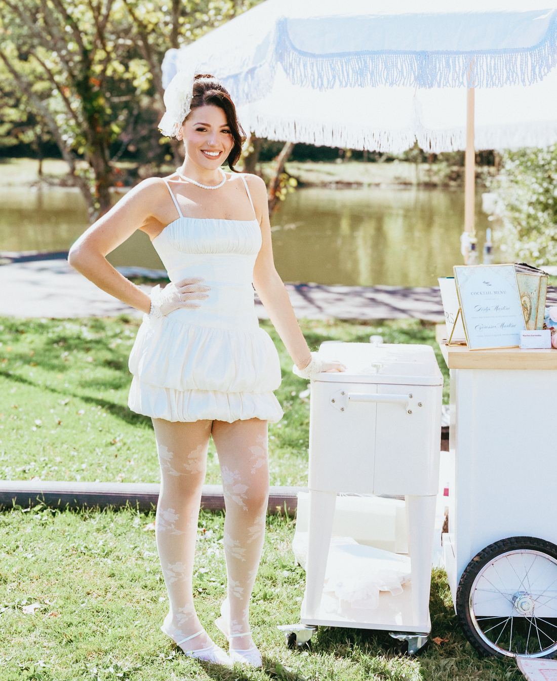 styled cocktail bar — Sugar On The Rim mobile bar in New Jersey