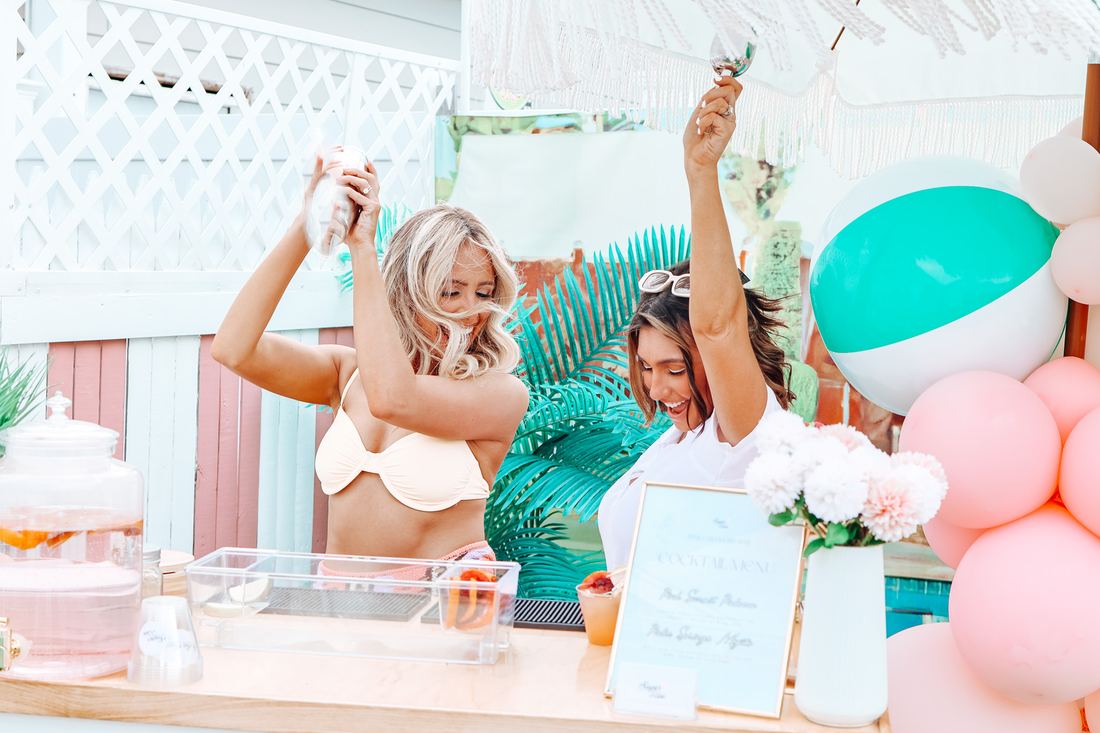 styled cocktail bar — Sugar On The Rim mobile bar in New Jersey