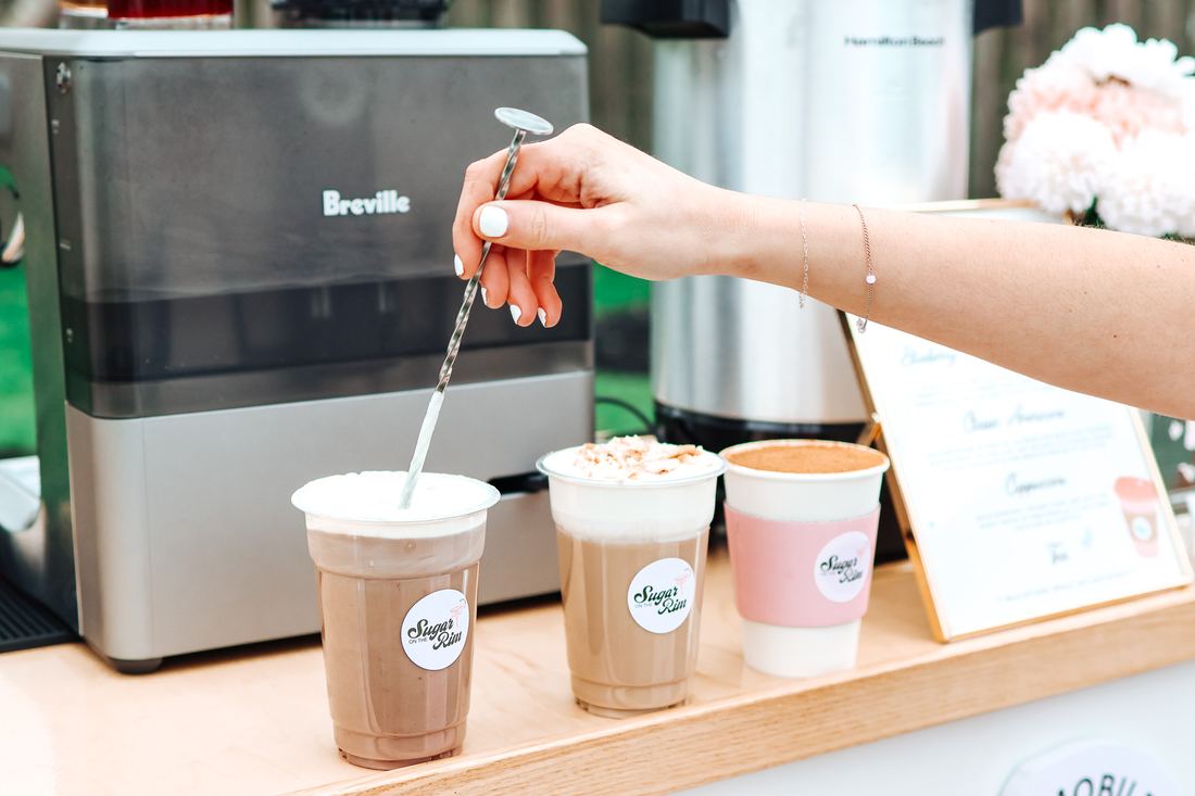 specialty coffee cart — Sugar On The Rim mobile bar in New Jersey