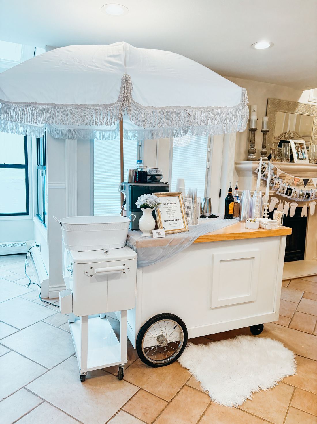 matcha latte bar setup — Sugar On The Rim mobile bar in New Jersey